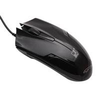 ZGB 119 USB universele bedrade optische gaming muis lengte: 1.45 m (Jet Black)