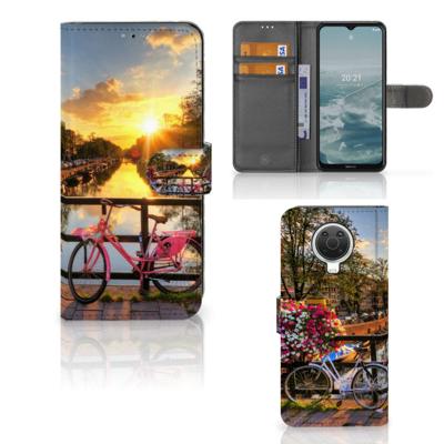 Nokia G10 | G20 | Flip Cover | Amsterdamse Grachten