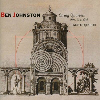 Ben Johnston: String Quartets Nos. 6 7 & 8 - CD (0093228073024)