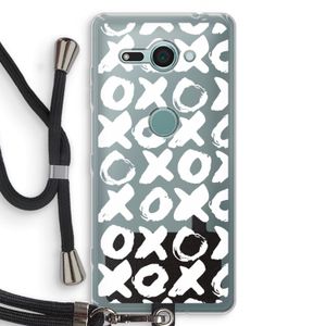 XOXO: Sony Xperia XZ2 Compact Transparant Hoesje met koord