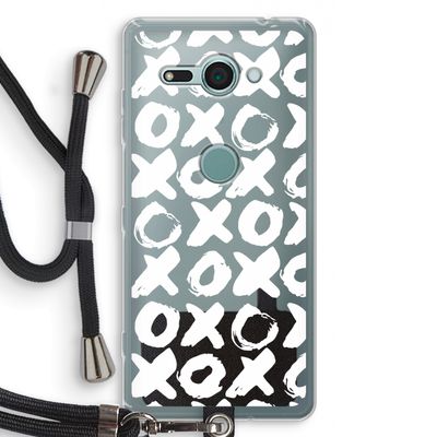 XOXO: Sony Xperia XZ2 Compact Transparant Hoesje met koord