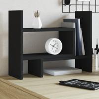 VidaXL Bureau organiser 38,5x17x39 cm bewerkt hout zwart VidaXL Bureau organiser 38,5x17x39 cm bewerkt hout zwart