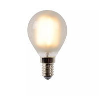 Lucide Bulb dimbare LED lamp 4W E27 2700K 4.5cm mat - thumbnail
