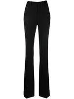 Saint Laurent pantalon évasé à taille haute - Noir - thumbnail