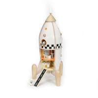 Classic World world houten bouw raket, 51dlg.