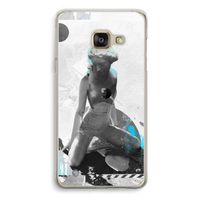 I will not feel a thing: Samsung A3 (2017) Transparant Hoesje
