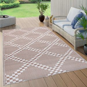 VidaXL Buitenkleed arakil 80x150 cm pp bruin
