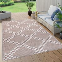 VidaXL Buitenkleed arakil 80x150 cm pp bruin