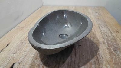 Rivierstenen waskom RL250377, 55x36x15 cm