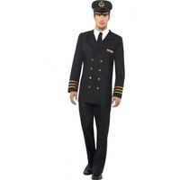 Marine officier kostuum voor heren