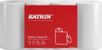 Katrin keukenpapier, 2-laags, 64 vel per rol, pak van 4 rollen