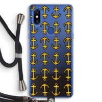 Musketon Anchor: Xiaomi Mi Mix 3 Transparant Hoesje met koord