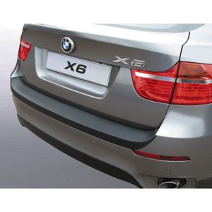 Bumper beschermer passend voor BMW X6 E71 5/2008-3/2012 Zwart GRRBP127