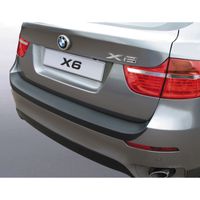 Bumper beschermer passend voor BMW X6 E71 5/2008-3/2012 Zwart GRRBP127 - thumbnail