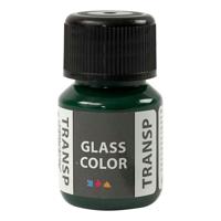 Creativ Company Glass color transparante verf - briliant groen, 30ml