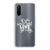 Partner in crime: OnePlus Nord CE 5G Transparant Hoesje Partner in crime: OnePlus Nord CE 5G Transparant Hoesje