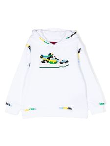 Mostly Heard Rarely Seen 8-Bit hoodie Mini Farmland en coton - Blanc