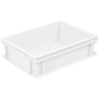 Udo Bär 1658546 Stapelbak Basic Geschikt voor levensmiddelen (l x b x h) 400 x 300 x 120 mm Wit 1 stuk(s)