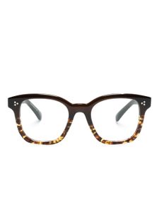 Oliver Peoples lunettes de vue à monture carrée - Marron