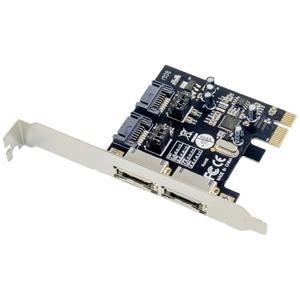 Conceptronic CSATA600EXI 2 + 2 poorten SATA-controller PCI-Express, SATA, eSATA PCIe