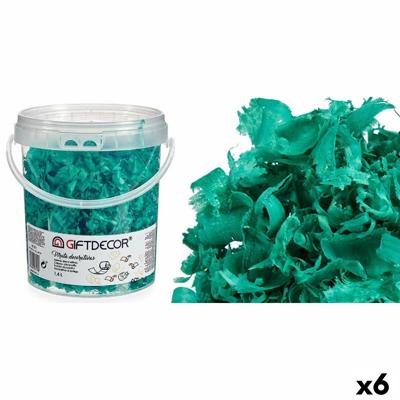 Decoratief schaafsel 1,4 L Turkoois (6 Stuks)
