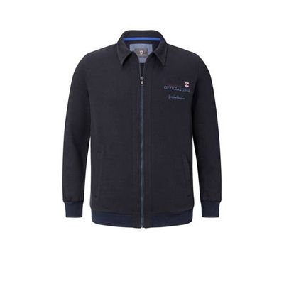 Jan Vanderstorm vest Plus Size TAPANI donkerblauw Jan Vanderstorm vest Plus Size TAPANI donkerblauw