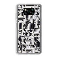 Moroccan Print: Xiaomi Poco X3 NFC Transparant Hoesje