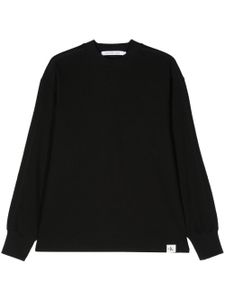 Calvin Klein Jeans pull Relaxed Waffle - Noir