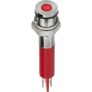 APEM Q6F1CXXR24E LED-signaallamp Rood FLUSH 10 mcd