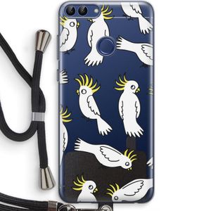 Papegaai: Huawei P Smart (2018) Transparant Hoesje met koord