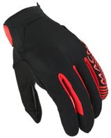 MACNA Obtain Leather, Motorhandschoenen zomer, Zwart Rood MACNA Obtain Leather, Motorhandschoenen zomer, Zwart Rood