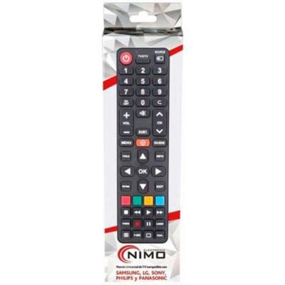 Universele afstandsbediening NIMO Zwart LG, Panasonic, Philips, Samsung, Sony