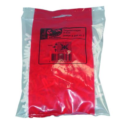 Melkmeisje Tegelkruisjes, 2,5mm (zakje á 250 st.) - MM955000