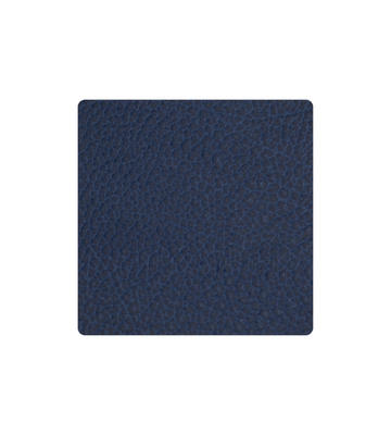 LIND DNA - Glass Mat Square - Onderzetter 10cm Hippo Navy Blue