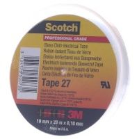 Scotch 27 19x20  - Adhesive tape 20m 19mm white Scotch 27 19x20 - thumbnail