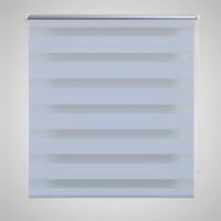 VidaXL Duo rolgordijn 140 x 175 cm wit