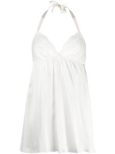 Gilda & Pearl top Eva babydoll - Blanc