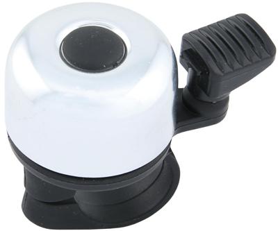 Bike Tec & More Mini bell alu silver