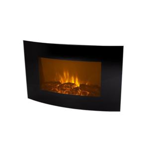 Eurom Valencia Fireplace Elektrische kachel Zwart