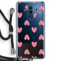 Ondersteboven verliefd: Huawei Mate 10 Pro Transparant Hoesje met koord