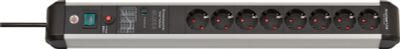 Brennenstuhl Premium-Protect-Line | 8 voudig | *DE* | 3m | 60kA | ÜSS/Filter | 16A | Zekering - 1391010800