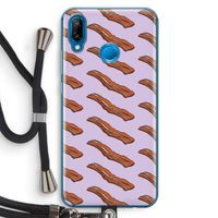 Bacon to my eggs #2: Huawei P20 Lite Transparant Hoesje met koord