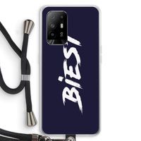 Biest: Oppo A95 5G Transparant Hoesje met koord