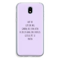 GSM: Samsung Galaxy J5 (2017) Transparant Hoesje