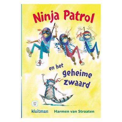 Uitgeverij Kluitman Ninja patrol en het geheime zwaard avi-e4
