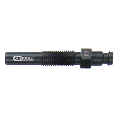 KS Tools 150.3665 Injectoradapter, M10x1,25 met buitenschroefdraad, lengte 70 mm
