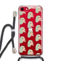 King Kylie: iPhone SE 2020 Transparant Hoesje met koord