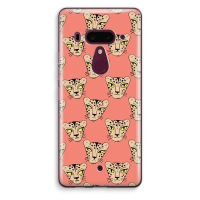 Tijger: HTC U12+ Transparant Hoesje