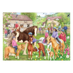 Jumbo Falcon legpuzzzel - riding school, 1000st.