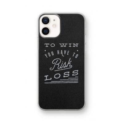 Risk loss: iPhone 12 mini Transparant Hoesje